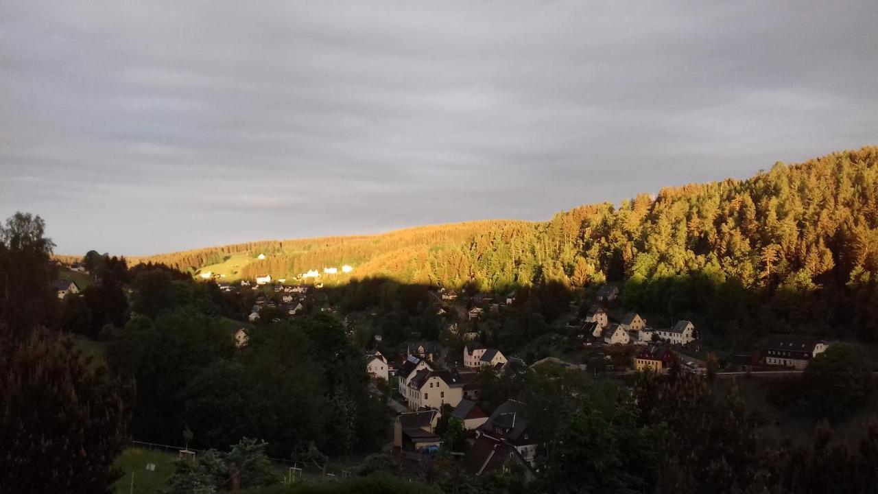 Ferienwohnung Erzgebirge - Pobershau - Mit Schoenem Ausblick, Ruhige, Beste Lage Ngoại thất bức ảnh