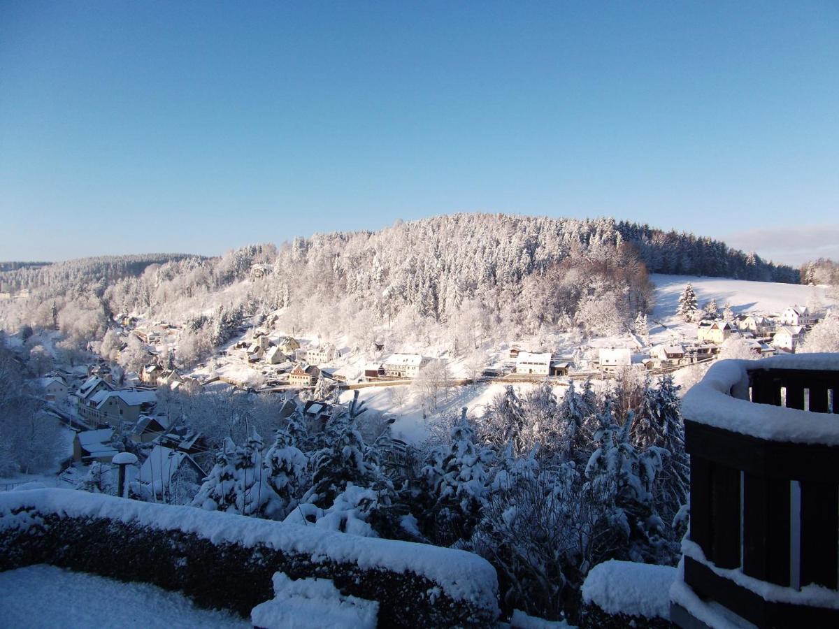 Ferienwohnung Erzgebirge - Pobershau - Mit Schoenem Ausblick, Ruhige, Beste Lage Ngoại thất bức ảnh